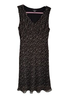 FLP Faith Love & Passion Babydoll Polka Dot Midi Dress Womens 14 Whimsigoth